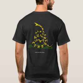 Niet op me tikken t-shirt
