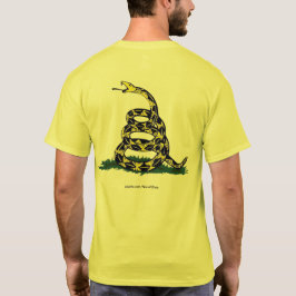 Niet op me tikken t-shirt