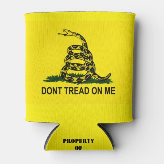 NIET OP MIJ BEHANDELEN BLIKJESKOELER (Voorkant)