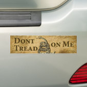 Niet op mij lezen bumpersticker (Op auto)