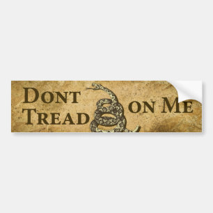 Niet op mij lezen bumpersticker