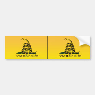 Niet op mij lezen, Gele vlag Ensign Bumpersticker