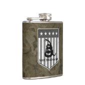 Niet op mij lezen heupfles (Rechts)