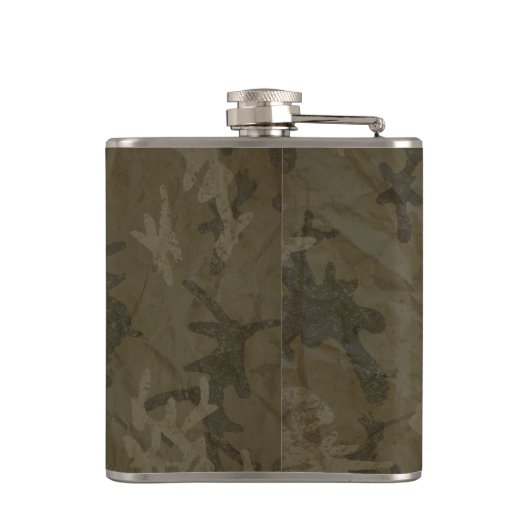 Niet op mij lezen heupfles (Achterkant)