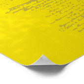 Niet op mij lezen poster (Hoek)