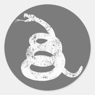 Niet op mij lezen ronde sticker