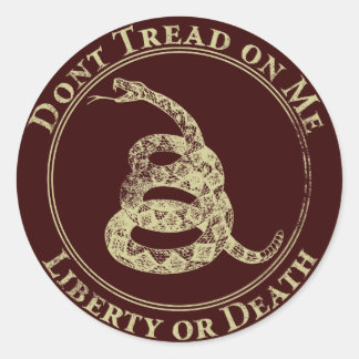 Niet op mij lezen ronde sticker
