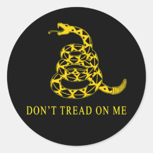 Niet op mij lezen ronde sticker