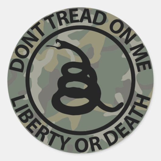 Niet op mij lezen ronde sticker (Voorkant)