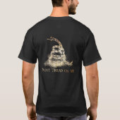 Niet op mij lezen t-shirt (Achterkant)