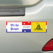 Niet op mij tikken bumpersticker (Op auto)