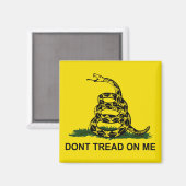 Niet op mij tikken magneet (Voorkant / Achterkant)