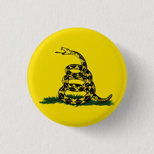 Niet op mij tikken ronde button 3,2 cm