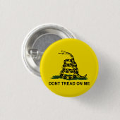 Niet op mij tikken ronde button 3,2 cm (Voorkant /achterkant)