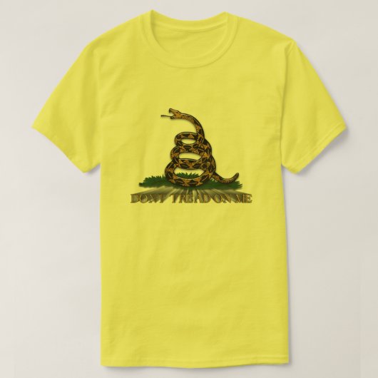 Niet op mij tikken t-shirt (Design voorkant)
