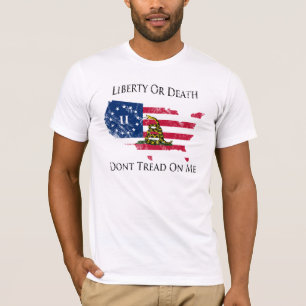Niet op mij tikken t-shirt
