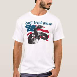 Niet op mij tikken t-shirt