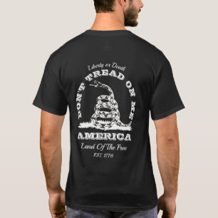Niet op mij tikken t-shirt