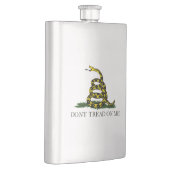 Niet op mijn fles lezen heupfles (Rechts)