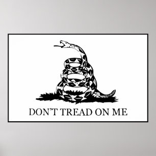 Niet op mijn vlag tikken poster