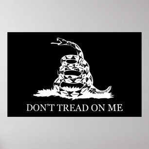 Niet op mijn vlag tikken poster