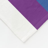 Niet op progressieve trots trappen fleece deken (Hoek)