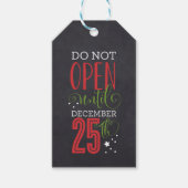 Niet openen cadeaulabel (Voorkant)