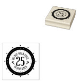 Niet openen tot 25 dec 	rubberstempel (Gestempeld)