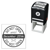 NIET OPENEN TOT 25 DEC ZELFINKTENDE STEMPEL (In situ)