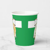 Niet openen tot kerst papier cup papieren bekers (Links)