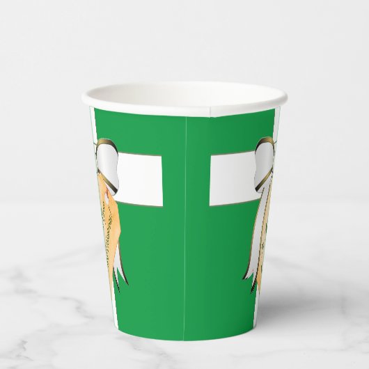Niet openen tot kerst papier cup papieren bekers (Rechts)