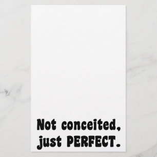 Niet opgesloten, gewoon perfect briefpapier