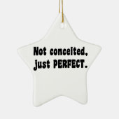 Niet opgesloten, gewoon perfect keramisch ornament (Rechts)