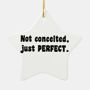 Niet opgesloten, gewoon perfect keramisch ornament