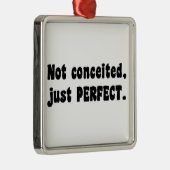 Niet opgesloten, gewoon perfect metalen ornament (Rechts)