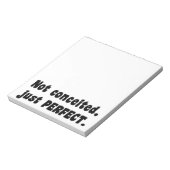 Niet opgesloten, gewoon perfect notitieblok (Gedraaid)