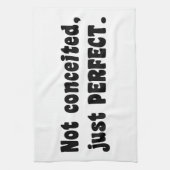 Niet opgesloten, gewoon perfect theedoek (Verticaal)