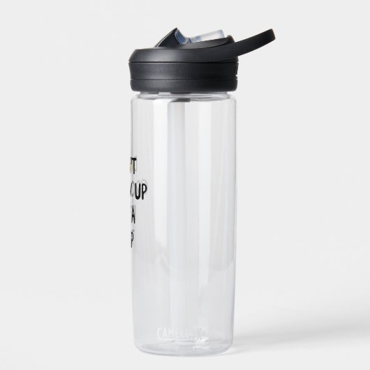 Niet opgroeien, het is een valstrik! Mok Waterfles (Links)