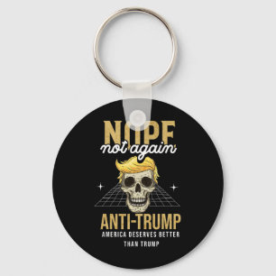 Niet opnieuw anti-Trump 2024 Sleutelhanger
