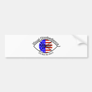 Niet opnieuw kiezen voor DT-bumpersticker Bumpersticker