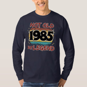 Niet oud maar legende 1985 t-shirt