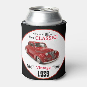 Niet oud maar Red Classic 1939 Coupe Jaar Blikjeskoeler
