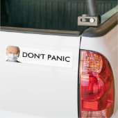 NIET PANIC BUMPERSTICKER (Op Truck)