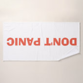 NIET PANIG handdoek (Badhanddoek)