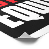 Niet peerhout poster (Hoek)