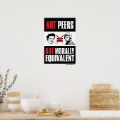 Niet peerhout poster (Keuken)