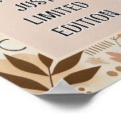 Niet perfect, gewoon limited edition poster (Hoek)