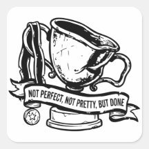 Niet perfect, niet mooi, maar klaar