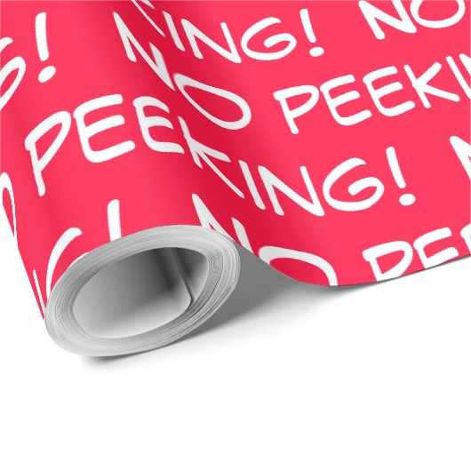 NIET PIEPEN! Cadeaupapier (Rol Hoek)