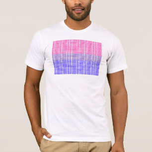 "Niet recht" bi vlag T-shirt